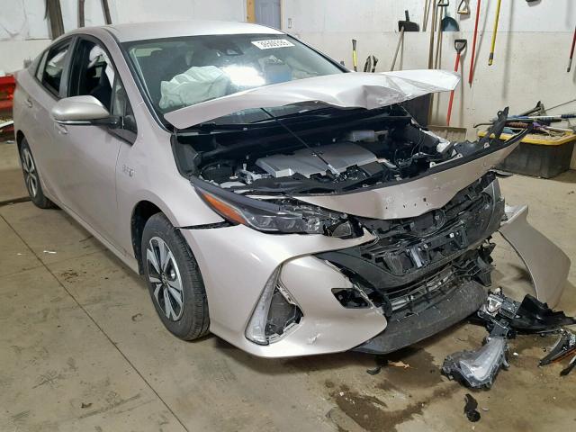 JTDKARFP5J3102442 - 2018 TOYOTA PRIUS PRIM 棕色 照片 1