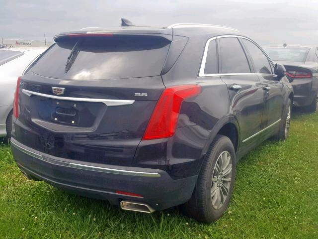 1GYKNCRS5JZ161869 - 2018 CADILLAC XT5 LUXURY BLACK photo 4