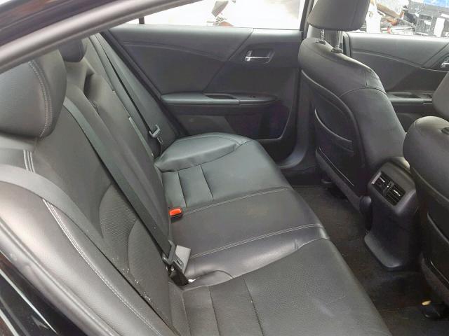 1HGCR2F80EA234475 - 2014 HONDA ACCORD EXL BLACK photo 6