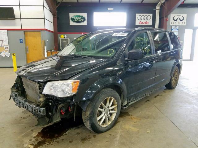 2C4RDGCG0ER352487 - 2014 DODGE GRAND CARAVAN SXT  photo 2