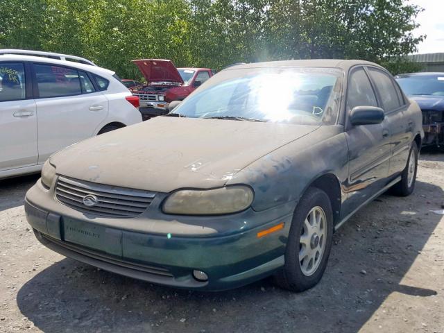1G1NE52M4W6268259 - 1998 CHEVROLET MALIBU LS GREEN photo 2