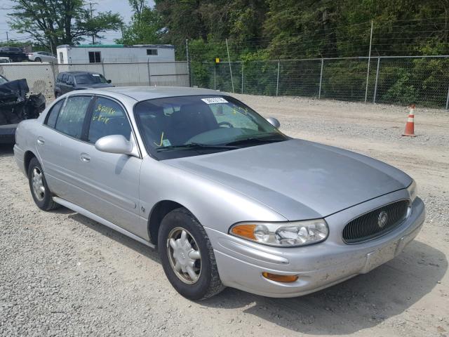 1G4HP54K514218416 - 2001 BUICK LESABRE CU SILVER photo 1