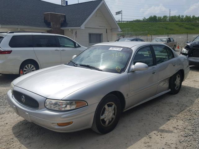 1G4HP54K514218416 - 2001 BUICK LESABRE CU SILVER photo 2