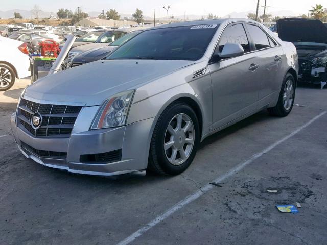 1G6DR57V180175412 - 2008 CADILLAC CTS HI FEA SILVER photo 2