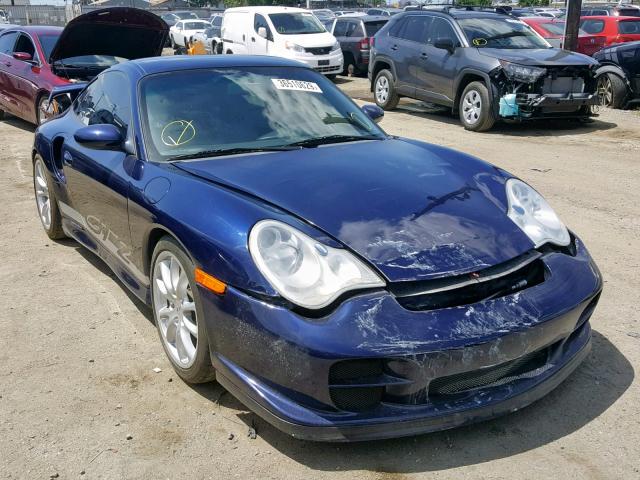 WP0AB29943S696169 - 2003 PORSCHE 911 TURBO BLUE photo 1