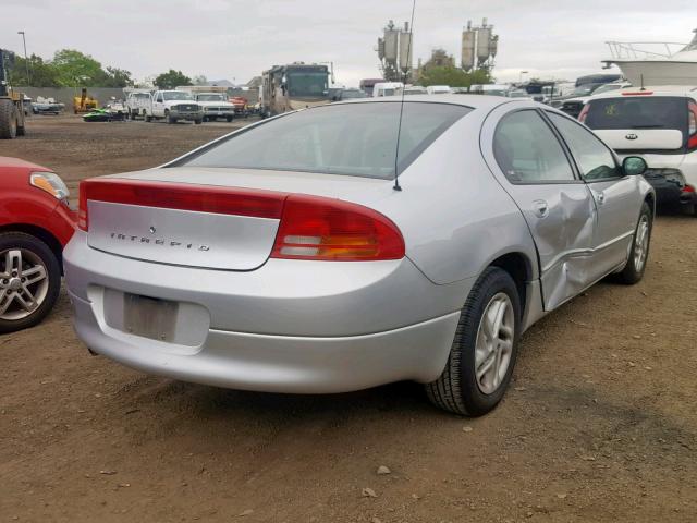 2B3HD46R11H517259 - 2001 DODGE INTREPID S SILVER photo 4