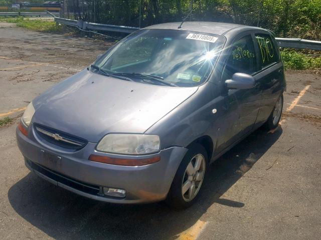 KL1TD66638B023764 - 2008 CHEVROLET AVEO BASE Boz foto 2