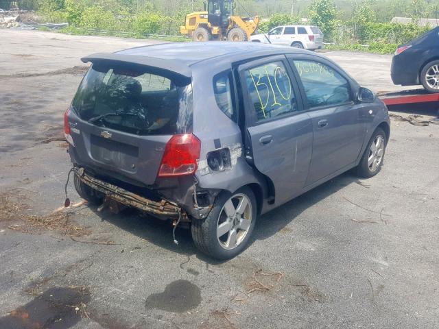 KL1TD66638B023764 - 2008 CHEVROLET AVEO BASE Boz foto 4