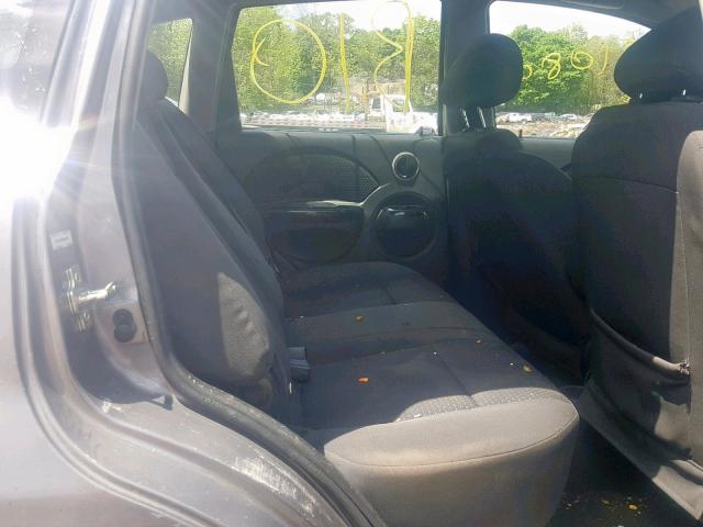 KL1TD66638B023764 - 2008 CHEVROLET AVEO BASE Boz foto 6