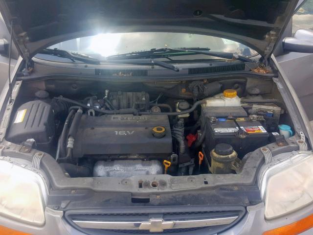 KL1TD66638B023764 - 2008 CHEVROLET AVEO BASE Boz foto 7