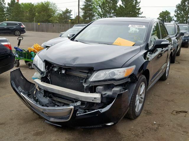 5J8TB3H57DL006263 - 2013 ACURA RDX TECHNO BLACK photo 2