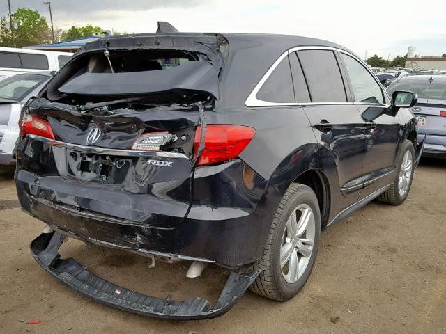 5J8TB3H57DL006263 - 2013 ACURA RDX TECHNO BLACK photo 4