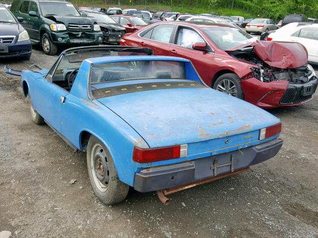 4712913954 - 1971 PORSCHE 944 BLUE photo 3