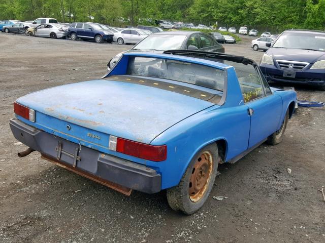 4712913954 - 1971 PORSCHE 944 BLUE photo 4