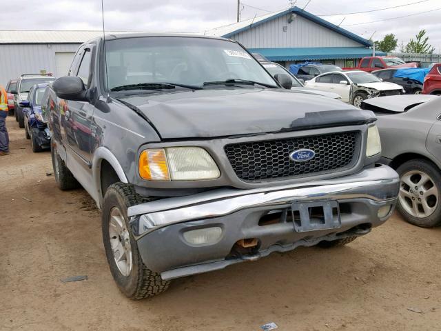 1FTRX18L52NA48056 - 2002 FORD F150 GRAY photo 1