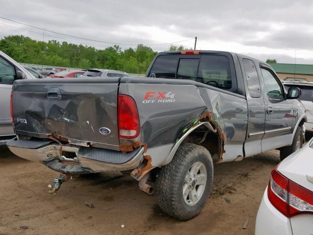 1FTRX18L52NA48056 - 2002 FORD F150 GRAY photo 4