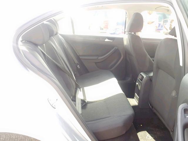 3VW2K7AJ2FM422972 - 2015 VOLKSWAGEN JETTA BASE SILVER photo 6