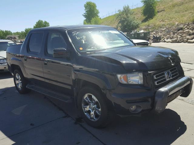 2HJYK16576H508200 - 2006 HONDA RIDGELINE BLACK photo 1