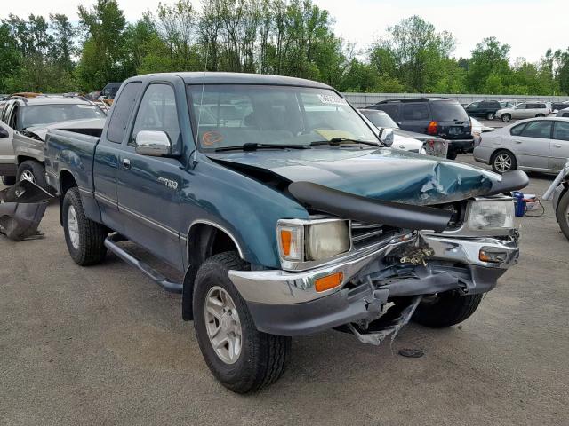 JT4UN24D7V0047416 - 1997 TOYOTA T100 XTRAC GREEN photo 1