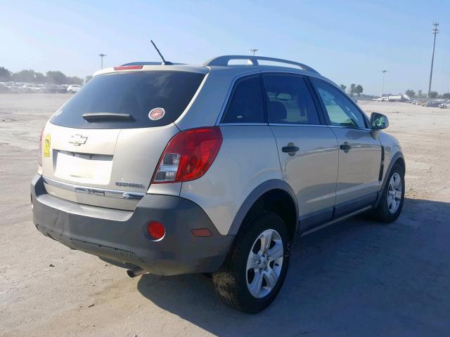 3GNAL2EK7DS587336 - 2013 CHEVROLET CAPTIVA LS 金色 照片 4