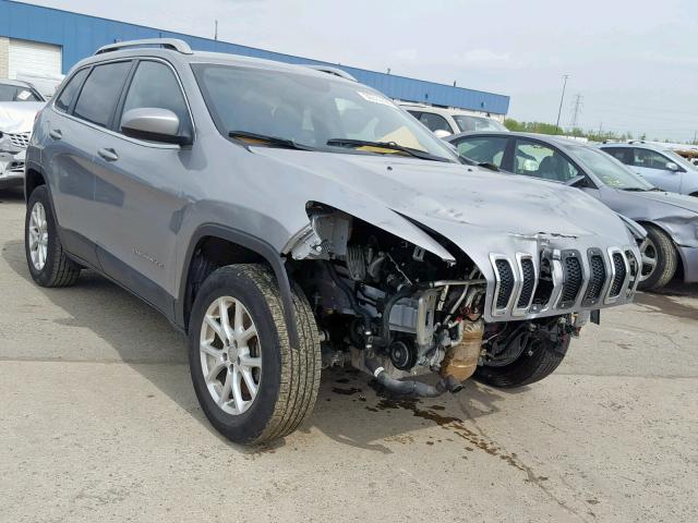 1C4PJMCS4GW203352 - 2016 JEEP CHEROKEE L SILVER photo 1