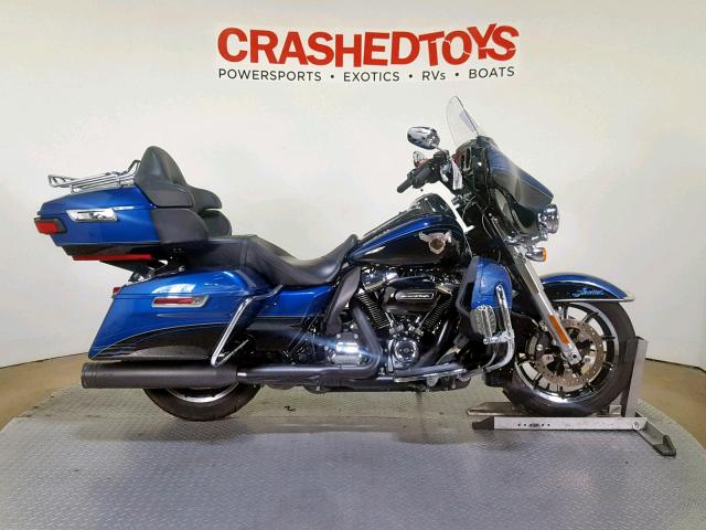 1HD1KWD10JB625183 - 2018 HARLEY-DAVIDSON FLHTK 115T BLUE photo 1