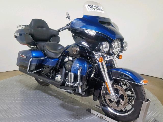 1HD1KWD10JB625183 - 2018 HARLEY-DAVIDSON FLHTK 115T BLUE photo 2