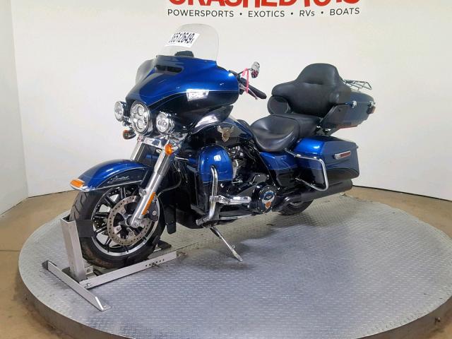 1HD1KWD10JB625183 - 2018 HARLEY-DAVIDSON FLHTK 115T BLUE photo 4