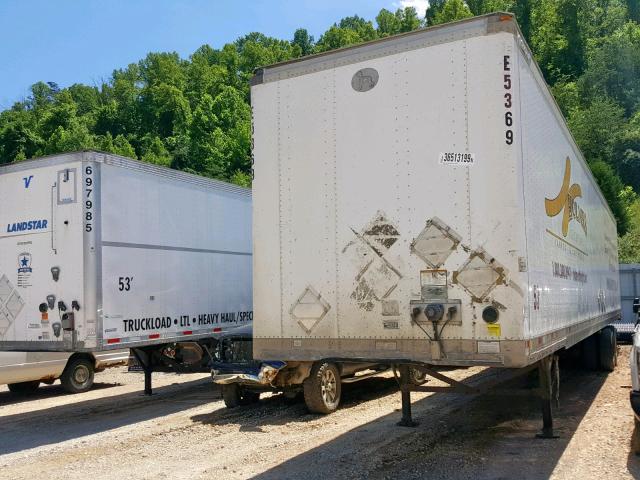 1GRAA06205T520754 - 2006 GREAT DANE TRAILER TRAILER WHITE photo 2