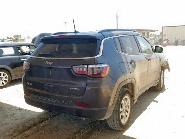 3C4NJCAB7KT623965 - 2019 JEEP COMPASS SP 灰色 照片 4