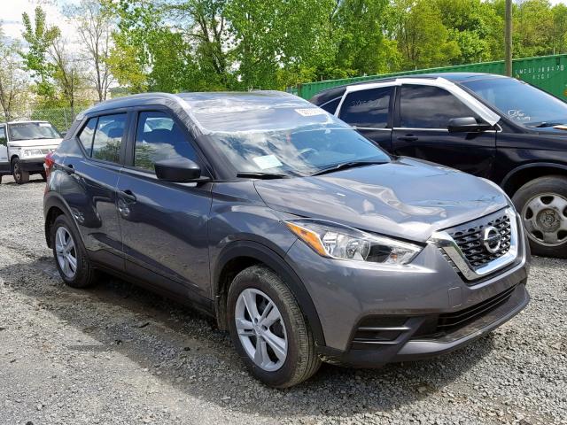 3N1CP5CU0JL538225 - 2018 NISSAN KICKS S GRAY photo 1