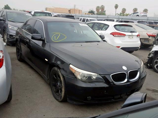 WBANA535X4B176648 - 2004 BMW 525 I BLACK photo 1