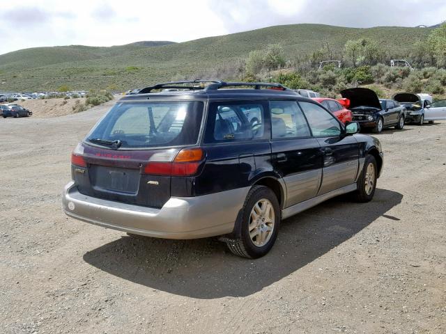 4S3BH686537612669 - 2003 SUBARU LEGACY OUT BLACK photo 4