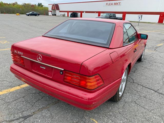 WDBFA67F0WF166737 - 1998 MERCEDES-BENZ SL 500 RED photo 3