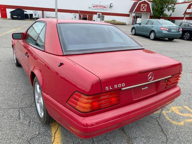 WDBFA67F0WF166737 - 1998 MERCEDES-BENZ SL 500 RED photo 4