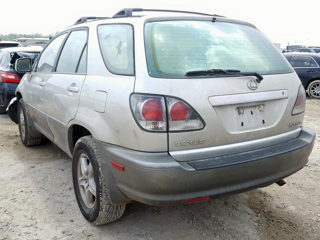 JTJGF10U330154404 - 2003 LEXUS RX 300 SILVER photo 3