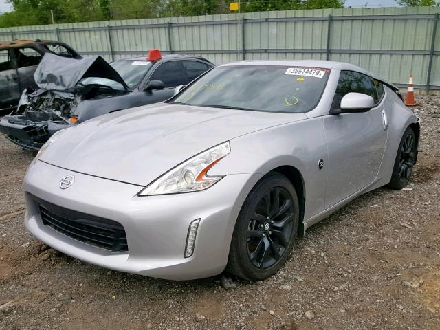 JN1AZ4EH7GM934596 - 2016 NISSAN 370Z BASE SILVER photo 2