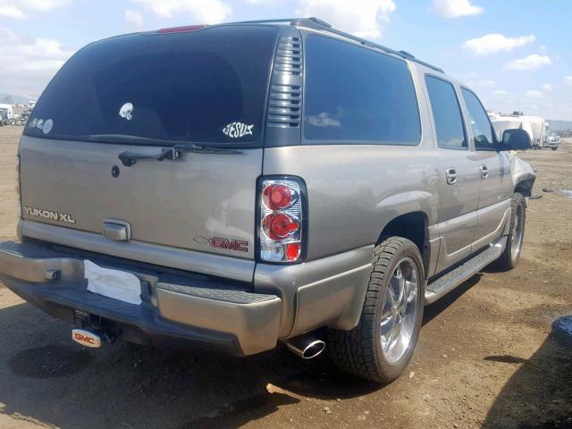 1GKFK66U42J104784 - 2002 GMC DENALI XL GOLD photo 4