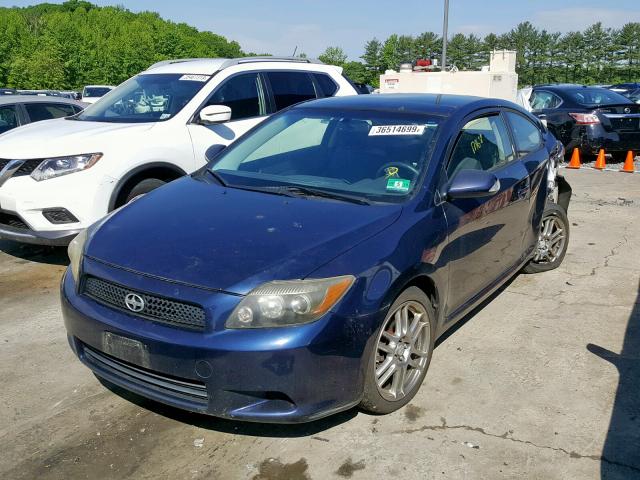 JTKDE167680235858 - 2008 TOYOTA SCION TC ლურჯი ფოტო 2