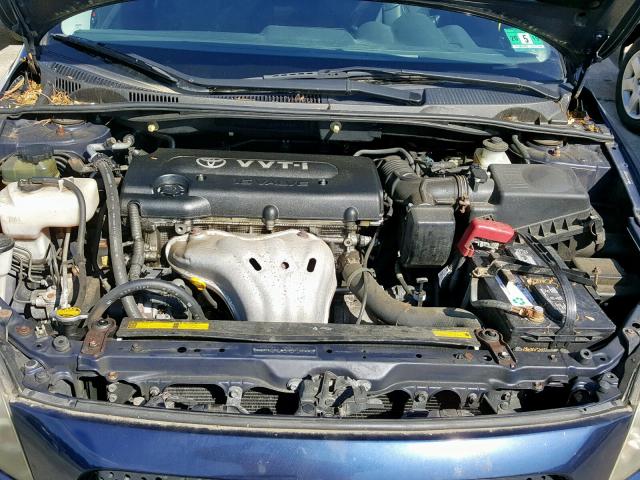 JTKDE167680235858 - 2008 TOYOTA SCION TC ლურჯი ფოტო 7