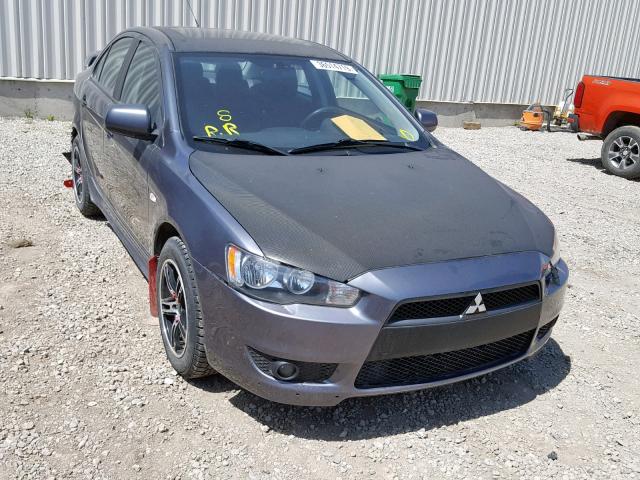 JA3AU26U88U606034 - 2008 MITSUBISHI LANCER ES GRAY photo 1