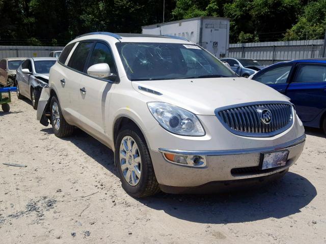 5GAKVDED0CJ286221 - 2012 BUICK ENCLAVE WHITE photo 1