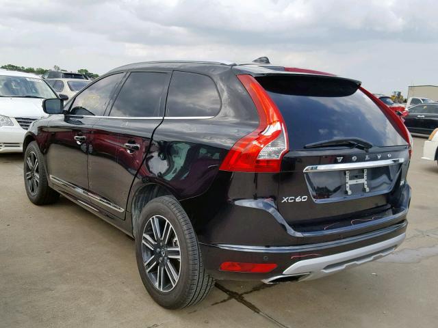 YV440MDR4H2223155 - 2017 VOLVO XC60 T5 BLACK photo 3