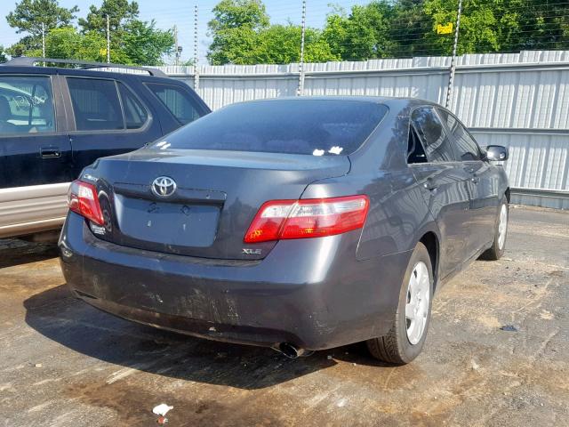 4T1BE46KX7U177308 - 2007 TOYOTA CAMRY NEW CHARCOAL photo 4