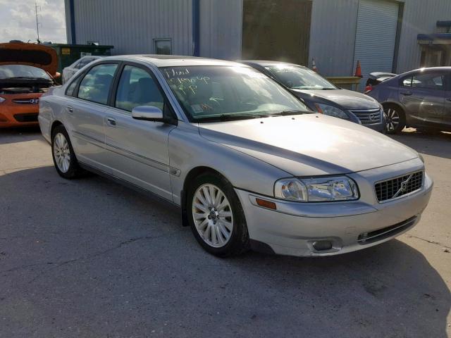 YV1TS592161442338 - 2006 VOLVO S80 2.5T SILVER photo 1