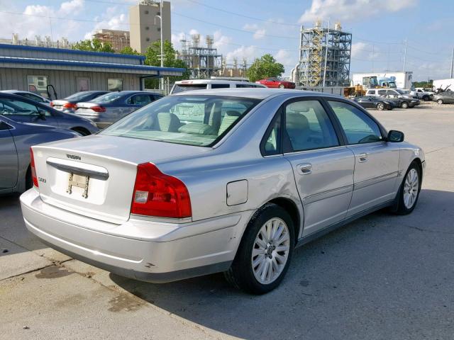 YV1TS592161442338 - 2006 VOLVO S80 2.5T SILVER photo 4