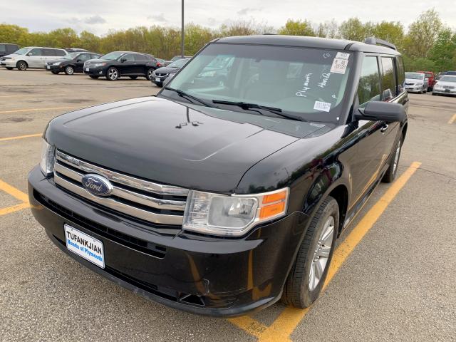 2FMGK5BC2ABA79602 - 2010 FORD FLEX SE BLACK photo 2