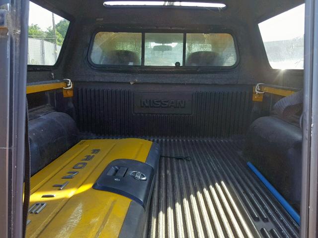 1N6ED29Y43C421962 - 2003 NISSAN FRONTIER C YELLOW photo 9