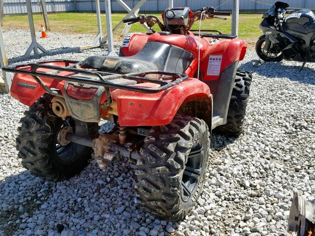 1HFTE38F9D4100661 - 2013 HONDA TRX500 FPM RED photo 4