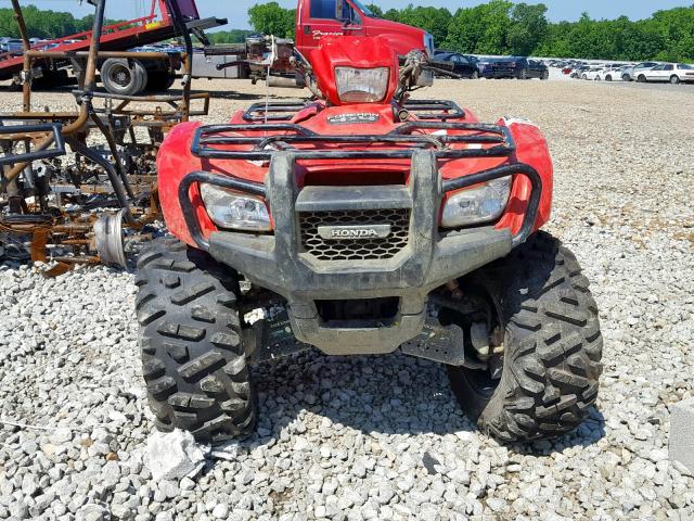 1HFTE38F9D4100661 - 2013 HONDA TRX500 FPM RED photo 9